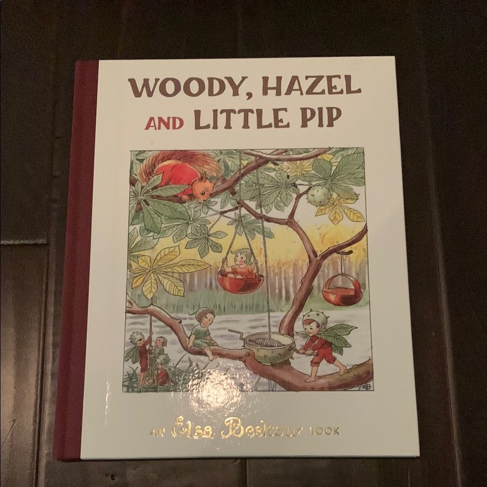 Woody, Hazel and Little Pip Book - Red and White